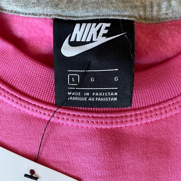 NWT Women's Nike Club Fleece Crewneck Sweatshirt Size Large - Picture 5 of 5